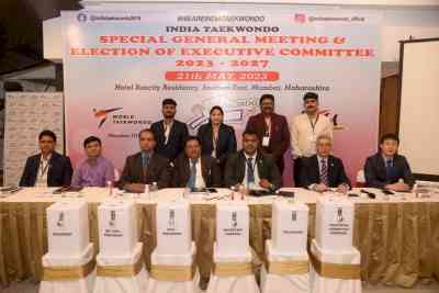 Shirgaonkar elected unopposed as President of India Taekwondo