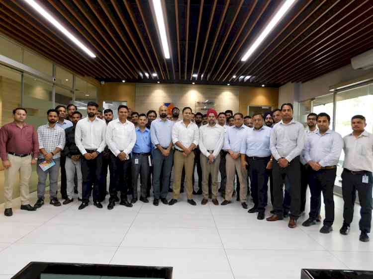 Delegation consisting of 30 Members of CII Ludhiana Zone visited Kangaro Industries Limited