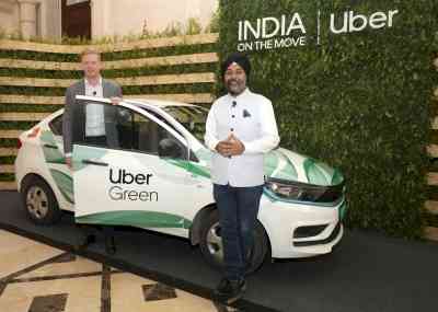 All-electric Uber Green service arrives in India as firm inks EV partnerships