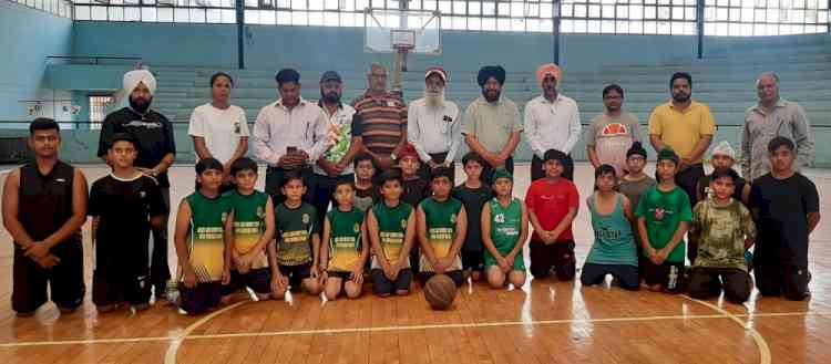 DSO Ludhiana inaugurates Ludhiana District Basketball Championships for U-14 and U-16