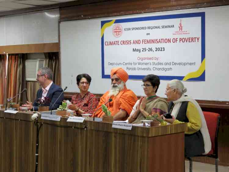 ICSSR sponsored Seminar on Climate Crisis and Feminisation of Poverty 