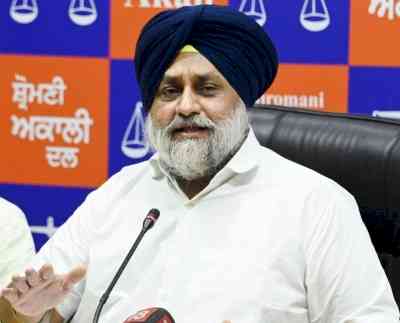 AAP trying to muzzle voice of media in Punjab: Sukhbir Badal