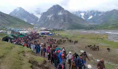 Arrangements reviewed for Amarnath Yatra pilgrims