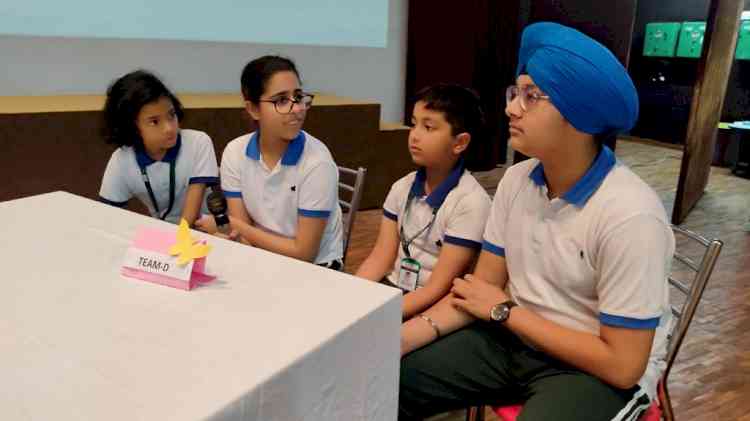 Ivy World School hosts an Inter House Quiz Competition