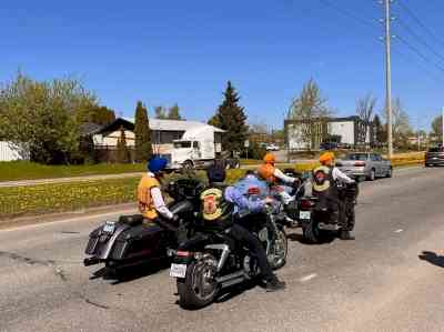 Canadian province allows Sikh motorcyclists to ride without helmets for special events