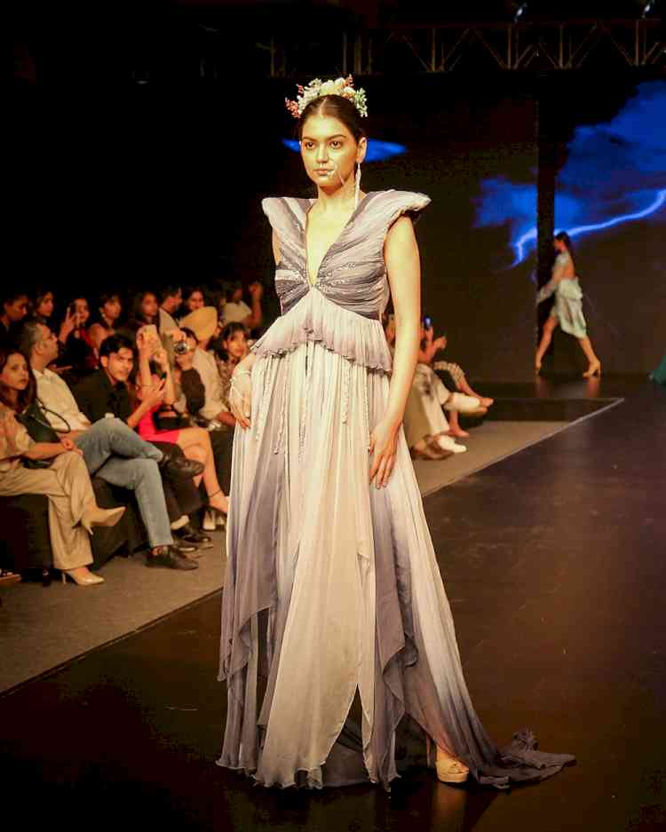 LPU’s fashion design students showcased their designer clothes at Delhi Fashion Week-2023