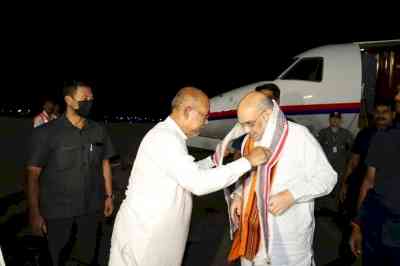 Shah arrives in violence-hit Manipur, to hold talks to check hostilities