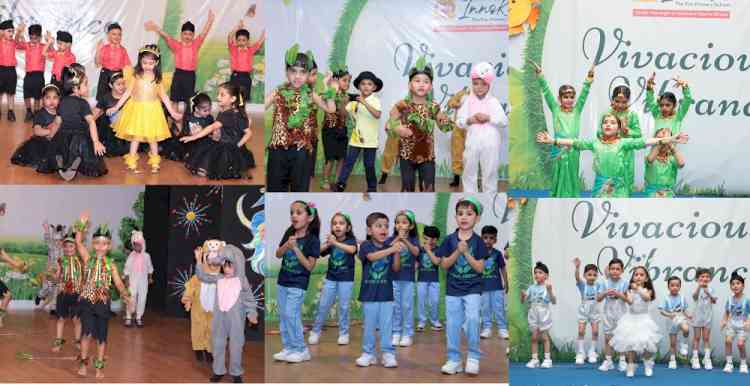 Children of Innokids conveyed the message of 'Save my Mother Nature' in Vivacious Vibrance