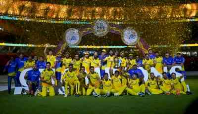 Jubilant CSK players dedicate fifth IPL title to retiring Ambati Rayudu