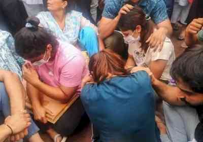 Emotional Sakshi, Vinesh, and Bajrang reach Har Ki Pauri to discard their medals in Ganga