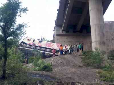 10 dead, 55 injured after bus plunges into Jammu gorge