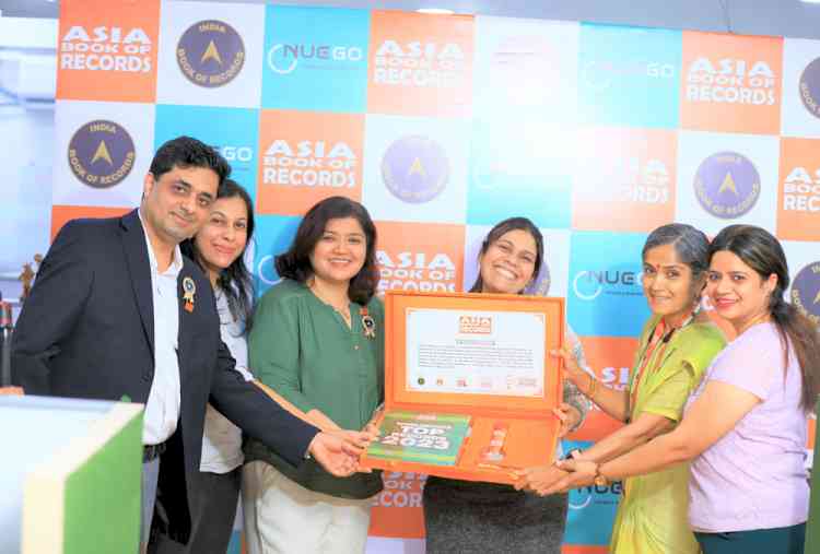 NueGo receives prestigious ‘Asia Book of Records’ and ‘India Book of Records’ citations  