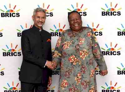 Jaishankar meets S African counterpart, reviews progress of bilateral strategic partnership