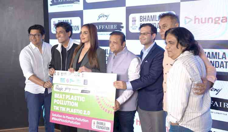 Hungama in association with Bhamla Foundation joins hands with musical sensations of Bollywood to empower people about plastic pollution with ‘Tik Tik PLASTIC 2.0’ anthem
