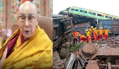 Dalai Lama saddened over loss of lives in Odisha train tragedy