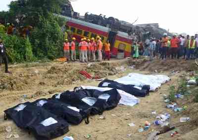 Train Tragedy: Odisha govt sets up temporary mortuary to store bodies