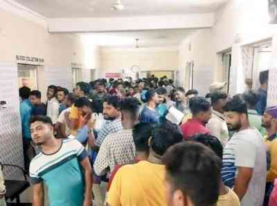 Odisha train tragedy: Local youths line up in hospitals to donate blood