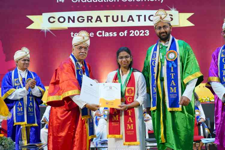 “Students should Embrace Subject Diversity for Excellence in Education”, says Pramath Raj Sinha at GITAM Hyderabad’s 14th Convocation