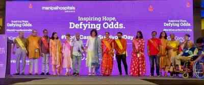 Kannada actress Prema walks the ramp with cancer survivors to spread positivity