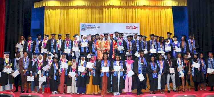 CGC Jhanjeri staged International Graduate Ceremony