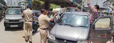 4 have miraculous escape as Mumbai Metro pillar rod pierces through car roof