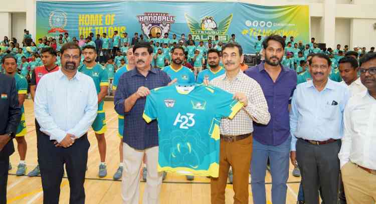 Telugu Talons New Jersey launched for inaugural season of Premier Handball League