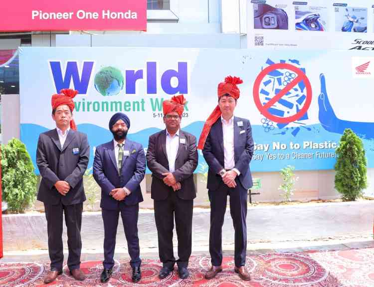 Driving The Change, Honda Motorcycle & Scooter India celebrates World Environment Week 2023