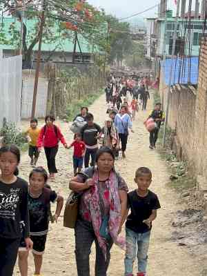 Over 10,700 people from violence-hit Manipur take shelter in Mizoram, Assam