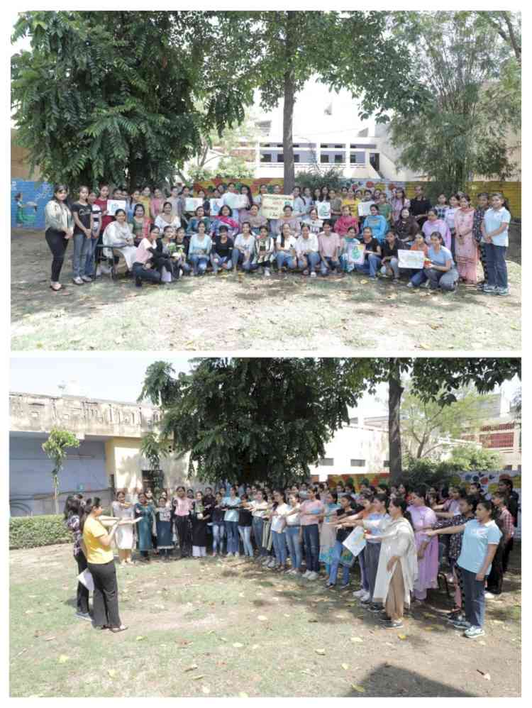 PCM S.D College and Collegiate School celebrates Environment Day