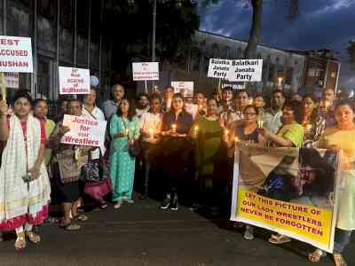 Candle light protest in Goa demands arrest of WFI chief Brij Bhushan
