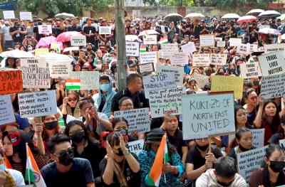 Security outside Amit Shah's house increased after Kuki women's protest