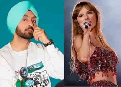 Diljit has a hilarious response to reports of being 'touchy' with Taylor Swift