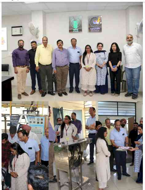 Joint Secretary (M&T), DOAFW and team visited CIPHET Ludhiana