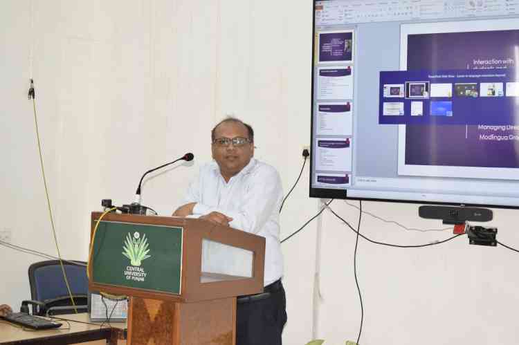 Central University of Punjab organized a lecture titled “Career in Languages, Translation and beyond”