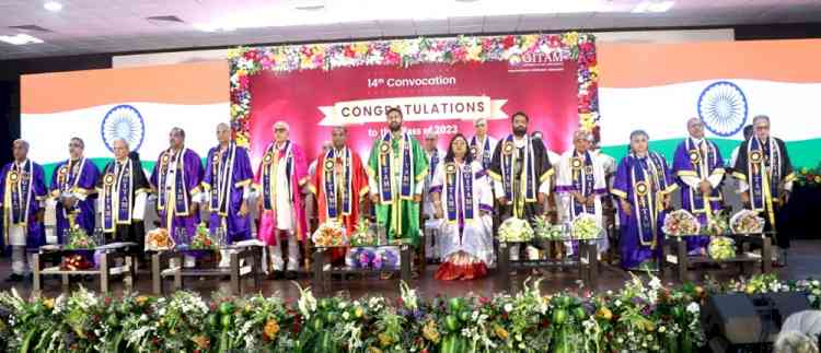 India ahead of the world in tech, research investments: DST Secretary at GITAM Visakhapatnam’s 14th Convocation