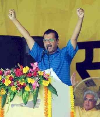 Kejriwal calls PM Modi 'tyrant' at AAP's rally in Delhi
