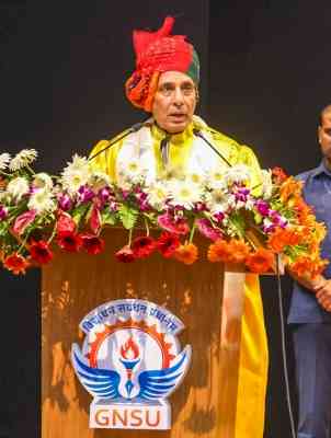 Bihar BJP chief will form govt in state in future: Rajnath Singh