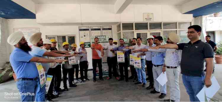 Environment Day celebrations in premises of Hero Steels
