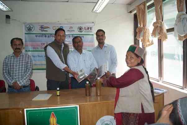 Training of Biological Control of Insect Pests at KVK Kinnaur