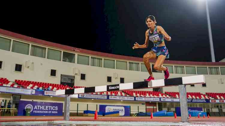 Parul Chaudhary secures Gold in the 3000m Steeplechase at the 62nd National Inter-state Senior Athletics Championship; Qualifies for the upcoming Asian Games