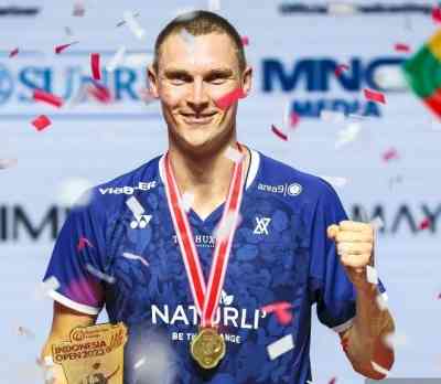 Indonesia Open: Chinese shuttlers win two gold medals; Viktor Axelsen bags men's singles title
