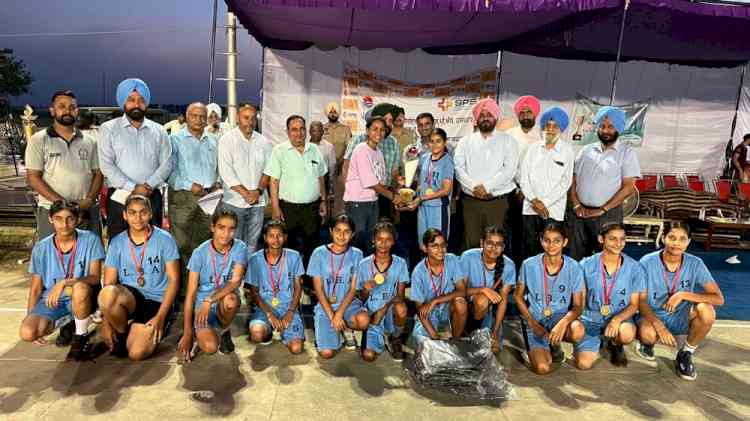 With message of ‘Beware of Drugs Trap’, 48th Punjab State Sub Junior Basketball Championship Tournament concludes