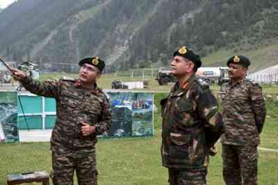 Northern Army Commander reviews Amaranth Yatra preparedness