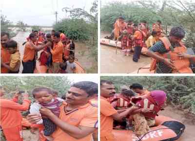 Biparjoy: 39 people trapped in Rajasthan flood rescued