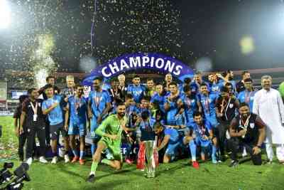 Intercontinental Cup: Chhetri, Chhangte score as India beat Lebanon 2-0 to regain title (Ld)