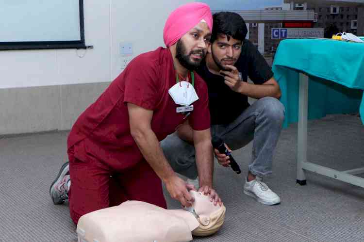 CT University organizes Expert Talk on Basic Life Support (BLS)