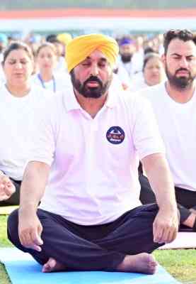 Make yoga part of your life, says Punjab CM Mann