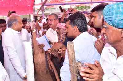Cyclone Biparjoy: R'sthan CM visits flood affected areas