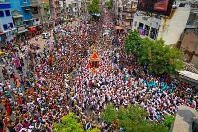 Tragedy strikes Rath Yatra in Ahmedabad: One dead, several injured as balcony collapses