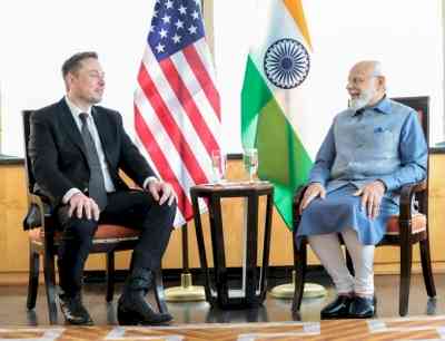 PM Modi discusses spirituality with Elon Musk